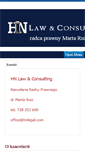 Mobile Screenshot of hnlegal.com